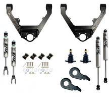 Load image into Gallery viewer, Kryptonite Stage 3 Leveling Kit with Fox Shocks for 1999-2006 GM 1500 Trucks
