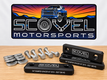 Load image into Gallery viewer, Scovel Motorsports 3/4" Front Bumper Spacer Kit (2015-2026)
