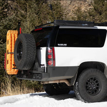 Load image into Gallery viewer, 2007-2014 CHEVY SUBURBAN &amp; GMC YUKON XL 1500/2500 HIGH CLEARANCE OCTANE DUAL SWING OUT REAR BUMPER Chassis Unlimited Inc. 
