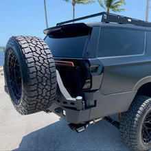 Load image into Gallery viewer, 2021+ CHEVY SUBURBAN &amp; GMC YUKON XL HIGH CLEARANCE OCTANE DUAL SWING OUT REAR BUMPER Chassis Unlimited Inc. 
