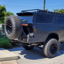 Load image into Gallery viewer, 2021+ CHEVY SUBURBAN &amp; GMC YUKON XL HIGH CLEARANCE OCTANE DUAL SWING OUT REAR BUMPER Chassis Unlimited Inc. 
