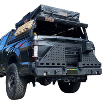 Load image into Gallery viewer, 2023+ FORD SUPERDUTY F250/F350 DUAL SWING OUT REAR BUMPER Chassis Unlimited Inc. 
