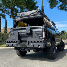 Load image into Gallery viewer, 2023+ FORD SUPERDUTY F250/F350 DUAL SWING OUT REAR BUMPER Chassis Unlimited Inc. 
