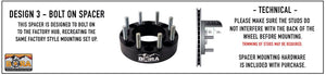 BORA FORD F250/F350 8x170 Wheel Spacers [2"] [SOLD IN PAIRS]