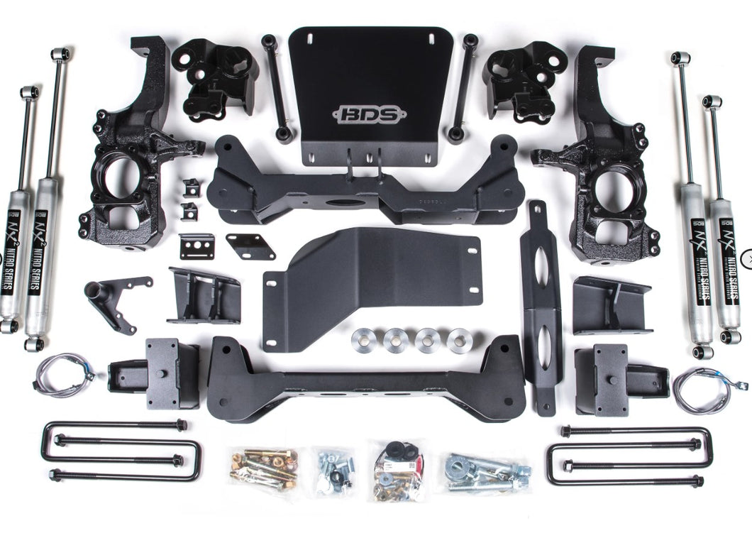 BDS 6.5 Inch Lift Kit | Chevy Silverado or GMC Sierra 2500HD/3500HD (20-25+) 4WD