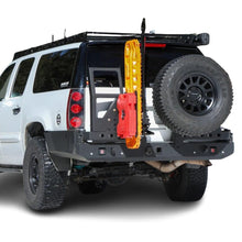 Load image into Gallery viewer, 2007-2014 CHEVY SUBURBAN &amp; GMC YUKON XL 1500/2500 HIGH CLEARANCE OCTANE DUAL SWING OUT REAR BUMPER Chassis Unlimited Inc. 

