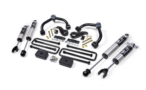 BDS 3 Inch Lift Kit | FOX 2.5 Performance Series w/ HTO | Chevy Silverado or GMC Sierra 2500HD/3500HD (20-25)
