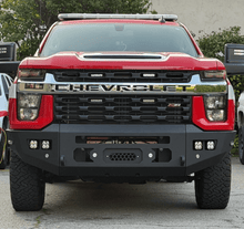 Load image into Gallery viewer, 2020-2023 CHEVY SILVERADO 2500/3500 ATTITUDE SERIES FRONT WINCH BUMPER Chassis Unlimited Inc. 
