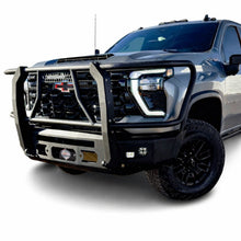 Load image into Gallery viewer, 2024+ CHEVY SILVERADO 2500/3500 ATTITUDE FRONT WINCH BUMPER W/ GUARD Chassis Unlimited Inc. 
