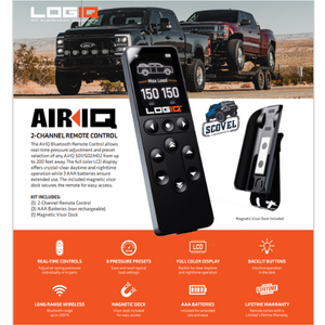 AIRIQ 2-Channel Remote Control (For AIR SD1/SD2/HD2 Compressors)