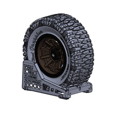 Load image into Gallery viewer, Tactical Series Bed-Mount Spare Tire Carrier Chassis Unlimited Inc. 
