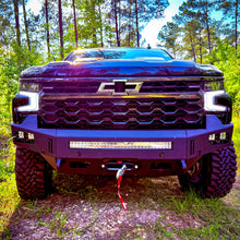 Load image into Gallery viewer, 2023-2025 CHEVY 1500 ZR2 OCTANE FRONT WINCH BUMPER Chassis Unlimited Inc. 
