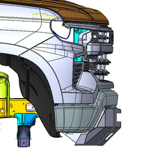 Load image into Gallery viewer, 2022-2024 CHEVY SILVERADO 1500 PROLITE FRONT BUMPER Chassis Unlimited Inc. 
