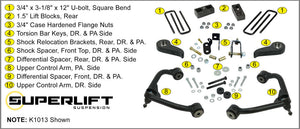 Superlift Suspension 3in Lift Kit 2020-2024+ Chevy/GMC 2500/3500 HD