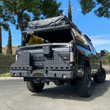 Load image into Gallery viewer, 2017-2022 FORD SUPERDUTY F250/F350 DUAL SWING OUT REAR BUMPER Chassis Unlimited Inc. 
