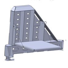 Load image into Gallery viewer, SWING OUT BUMPER FOLDING TABLE Chassis Unlimited Inc. 
