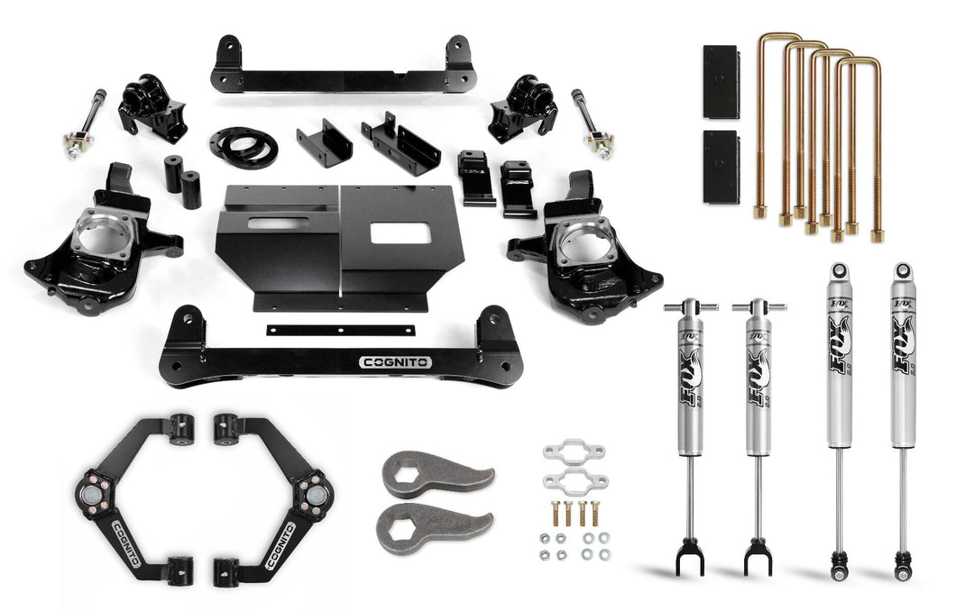 Cognito 6-Inch Standard Lift Kit with Fox PS 2.0 IFP for 2011-2019 Silverado/Sierra 2500/3500 2WD/4WD