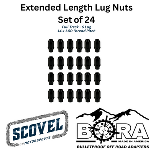 Extended Length Lug Nuts 14x1.50 Thread Pitch
