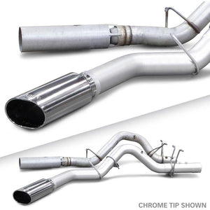 BANKS POWER SINGLE 5" MONSTER EXHAUST SYSTEM (CHROME TIP) (17-19L5P)