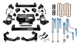 Cognito 4-Inch Elite Lift Kit with King 2.5 reservoir shocks for 20-25+  Silverado/Sierra 2500/3500 2WD/4WD