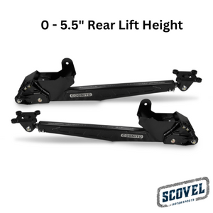 Cognito SM Series LDG Traction Bar Kit For 11-19 Silverado/Sierra 2500/3500 2WD/4WD With 0 - 9" Inch Rear Lift Height