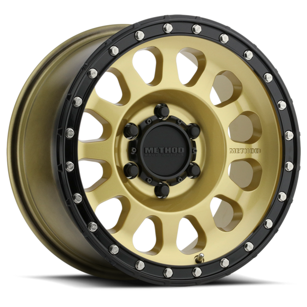 Copy of Method MR315 - Gold - 17x8.5 +0 offset 8x180