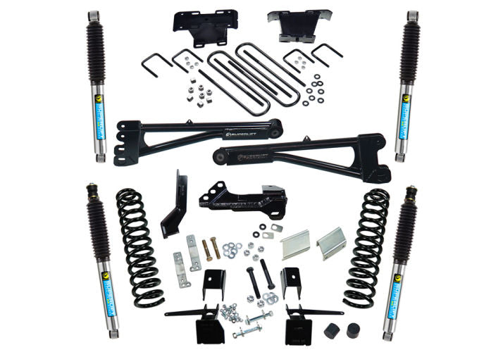 Superlift 4in Ford Lift Kit | Diesel w/ Replacement Radius Arms w/ Bilstein Shocks