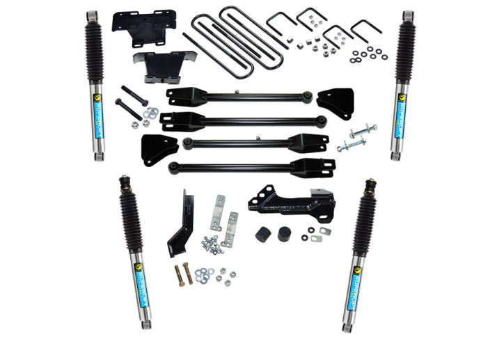 Superlift 4in Ford Lift Kit | 4-Link Kit - Diesel w/ Bilstein Shocks