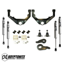 Load image into Gallery viewer, KRYPTONITE STAGE 3 LEVELING KIT WITH FOX SHOCKS 2001-2010
